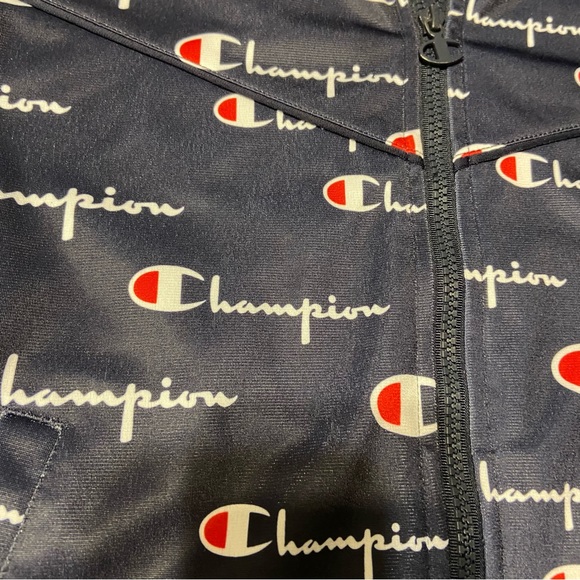 Blue and Red Champion Track Jacket - Picture 8 of 12